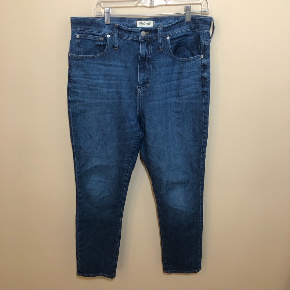 Madewell the high-rise slim boyjean denim jeans